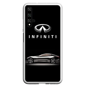 Чехол для Honor 20 с принтом Infiniti в Петрозаводске, Силикон | Область печати: задняя сторона чехла, без боковых панелей | авто | инфинити | марка | машина