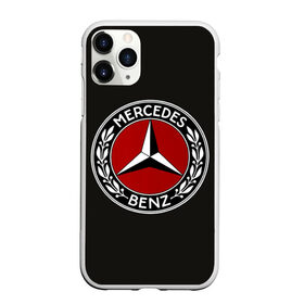 Чехол для iPhone 11 Pro матовый с принтом Mercedes-Benz в Петрозаводске, Силикон |  | car | germany | logo | make | mercedes benz | автомобиль | германия | логотип | марка | мерседес бенц