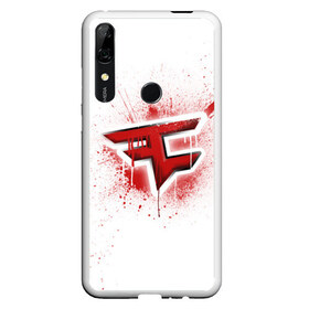 Чехол для Honor P Smart Z с принтом csgo - FaZe clan (White collection) в Петрозаводске, Силикон | Область печати: задняя сторона чехла, без боковых панелей | cs go | faze | white | кс го | фейз