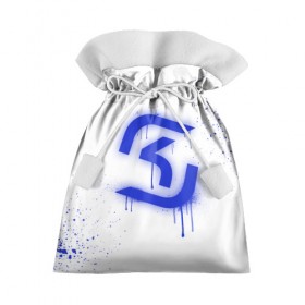 Подарочный 3D мешок с принтом cs:go - SK Gaming (White collection) в Петрозаводске, 100% полиэстер | Размер: 29*39 см | 0x000000123 | cs go | sk | white | кс го