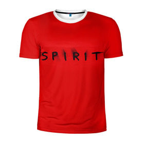 Мужская футболка 3D спортивная с принтом DM: Spirit в Петрозаводске, 100% полиэстер с улучшенными характеристиками | приталенный силуэт, круглая горловина, широкие плечи, сужается к линии бедра | depeche mode