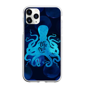 Чехол для iPhone 11 Pro матовый с принтом крутой осьминог в Петрозаводске, Силикон |  | Тематика изображения на принте: вода | море | океан | осьминог | подводный мир | рыбы