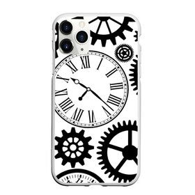 Чехол для iPhone 11 Pro матовый с принтом Время не ждет в Петрозаводске, Силикон |  | Тематика изображения на принте: время | часы