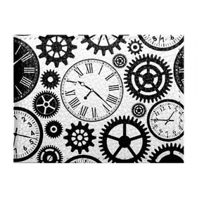 Обложка для студенческого билета с принтом Время не ждет в Петрозаводске, натуральная кожа | Размер: 11*8 см; Печать на всей внешней стороне | время | часы