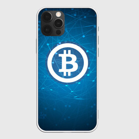 Чехол для iPhone 12 Pro с принтом Bitcoin Blue - Биткоин в Петрозаводске, силикон | область печати: задняя сторона чехла, без боковых панелей | bitcoin | ethereum | litecoin | биткоин | интернет | крипта | криптовалюта | лайткоин | майнинг | технологии | эфир