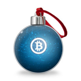 Ёлочный шар с принтом Bitcoin Blue - Биткоин в Петрозаводске, Пластик | Диаметр: 77 мм | bitcoin | ethereum | litecoin | биткоин | интернет | крипта | криптовалюта | лайткоин | майнинг | технологии | эфир