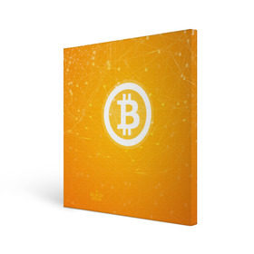 Холст квадратный с принтом Bitcoin - Биткоин в Петрозаводске, 100% ПВХ |  | bitcoin | ethereum | litecoin | биткоин | интернет | крипта | криптовалюта | лайткоин | майнинг | технологии | эфир