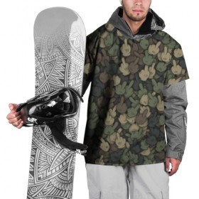 Накидка на куртку 3D с принтом Камуфляж с пальцами в Петрозаводске, 100% полиэстер |  | Тематика изображения на принте: милитари | палец | паттерн | средний | текстура | хаки