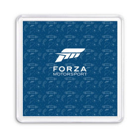 Магнит 55*55 с принтом Forza Motorsport в Петрозаводске, Пластик | Размер: 65*65 мм; Размер печати: 55*55 мм | car | crew | dirt | flatout | grid | need | nfs | race | speed | гонки | машина | скорость