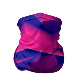 Бандана-труба 3D с принтом Violet polygon в Петрозаводске, 100% полиэстер, ткань с особыми свойствами — Activecool | плотность 150‒180 г/м2; хорошо тянется, но сохраняет форму | 3d | abstraction | абстракция | геометрия | грани | линии | полигоны | розовый | сочетания | текстура | треугольники | фиолетовый