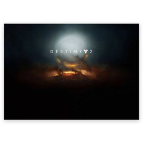 Поздравительная открытка с принтом Destiny 2 в Петрозаводске, 100% бумага | плотность бумаги 280 г/м2, матовая, на обратной стороне линовка и место для марки
 | Тематика изображения на принте: destiny | destiny 2 | space | дестени | космос