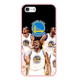 Чехол для iPhone 5/5S матовый с принтом Golden State Warriors 5 в Петрозаводске, Силикон | Область печати: задняя сторона чехла, без боковых панелей | Тематика изображения на принте: draymond green | golden state warriors | klay thompson | nba | stephen curry | голден стэйт уорриорз | дрэймонд грин | клей томпсон | стефен карри