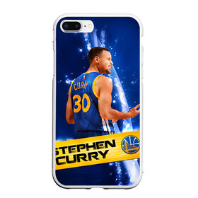 Чехол для iPhone 7Plus/8 Plus матовый с принтом Golden State Warriors 8 в Петрозаводске, Силикон | Область печати: задняя сторона чехла, без боковых панелей | Тематика изображения на принте: golden state warriors | nba | stephen curry | голден стэйт уорриорз | стефен карри