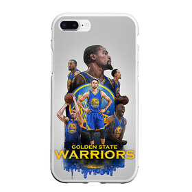 Чехол для iPhone 7Plus/8 Plus матовый с принтом Golden State Warriors 9 в Петрозаводске, Силикон | Область печати: задняя сторона чехла, без боковых панелей | Тематика изображения на принте: draymond green | golden state warriors | klay thompson | nba | stephen curry | голден стэйт уорриорз | дрэймонд грин | клей томпсон | стефен карри