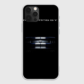 Чехол для iPhone 12 Pro с принтом Ford Mustang GT в Петрозаводске, силикон | область печати: задняя сторона чехла, без боковых панелей | cobra | ford | gt | mustang | shelby | гт | мустанг | форд