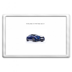 Магнит 45*70 с принтом Ford Mustang GT 3 в Петрозаводске, Пластик | Размер: 78*52 мм; Размер печати: 70*45 | Тематика изображения на принте: ford | gt | mustang | shelby | мустанг | форд | шэлби