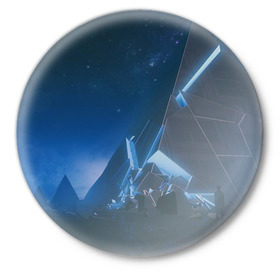 Значок с принтом Imagine Dragons в Петрозаводске,  металл | круглая форма, металлическая застежка в виде булавки | rock | имэджн драгонз | рок