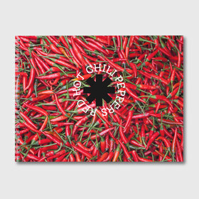 Альбом для рисования с принтом Red Hot Chili Peppers в Петрозаводске, 100% бумага
 | матовая бумага, плотность 200 мг. | red hot chili peppers | rock | рок