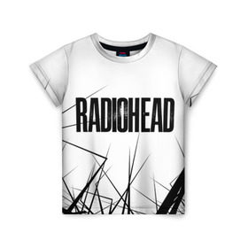 Детская футболка 3D с принтом Radiohead 5 в Петрозаводске, 100% гипоаллергенный полиэфир | прямой крой, круглый вырез горловины, длина до линии бедер, чуть спущенное плечо, ткань немного тянется | Тематика изображения на принте: radiohead | радиохэд | том йорк