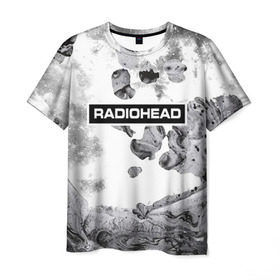 Мужская футболка 3D с принтом Radiohead 8 в Петрозаводске, 100% полиэфир | прямой крой, круглый вырез горловины, длина до линии бедер | radiohead | радиохэд | том йорк