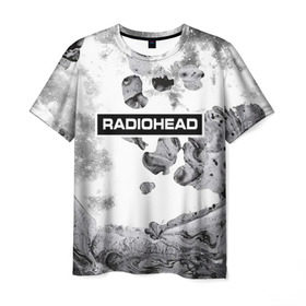 Мужская футболка 3D с принтом Radiohead 8 в Петрозаводске, 100% полиэфир | прямой крой, круглый вырез горловины, длина до линии бедер | Тематика изображения на принте: radiohead | радиохэд | том йорк