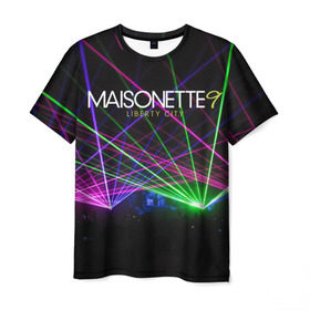 Мужская футболка 3D с принтом GTA - Night Club Maisonette 9 в Петрозаводске, 100% полиэфир | прямой крой, круглый вырез горловины, длина до линии бедер | gta | rockstar games | гта 4 | клуб