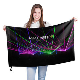 Флаг 3D с принтом GTA - Night Club Maisonette 9 в Петрозаводске, 100% полиэстер | плотность ткани — 95 г/м2, размер — 67 х 109 см. Принт наносится с одной стороны | Тематика изображения на принте: gta | rockstar games | гта 4 | клуб