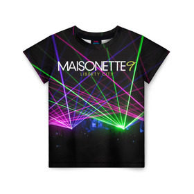 Детская футболка 3D с принтом GTA - Night Club Maisonette 9 в Петрозаводске, 100% гипоаллергенный полиэфир | прямой крой, круглый вырез горловины, длина до линии бедер, чуть спущенное плечо, ткань немного тянется | gta | rockstar games | гта 4 | клуб
