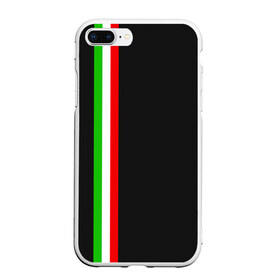 Чехол для iPhone 7Plus/8 Plus матовый с принтом Black Milk Italiano в Петрозаводске, Силикон | Область печати: задняя сторона чехла, без боковых панелей | flag | italian | италия | итальянский | страна | страны | триколор | флаг