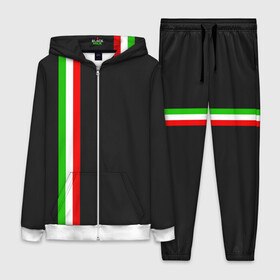 Женский костюм 3D с принтом Black Milk Italiano в Петрозаводске,  |  | flag | italian | италия | итальянский | страна | страны | триколор | флаг