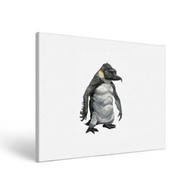 Холст прямоугольный с принтом Пингвинопитек в Петрозаводске, 100% ПВХ |  | лженаука | пингвин