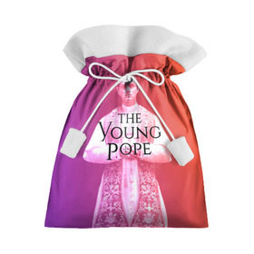 Подарочный 3D мешок с принтом The Young Pope в Петрозаводске, 100% полиэстер | Размер: 29*39 см | Тематика изображения на принте: young pope | джуд | лоу | молодой папа