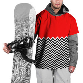 Накидка на куртку 3D с принтом Твин Пикс в Петрозаводске, 100% полиэстер |  | twin peaks | абстракция | агент купер | геометрия | девид линч | красная комната | лес | лора палмер | полосы | совы | текстура | туман | узор