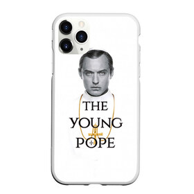Чехол для iPhone 11 Pro Max матовый с принтом The Young Pope в Петрозаводске, Силикон |  | young pope | джуд | лоу | молодой папа