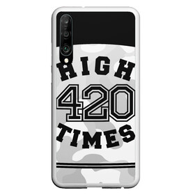 Чехол для Honor P30 с принтом High Times 420 Camo в Петрозаводске, Силикон | Область печати: задняя сторона чехла, без боковых панелей | Тематика изображения на принте: camouflage | камо | камуфляж