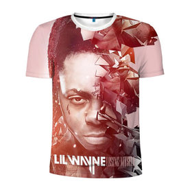 Мужская футболка 3D спортивная с принтом Lil Wayne 7 в Петрозаводске, 100% полиэстер с улучшенными характеристиками | приталенный силуэт, круглая горловина, широкие плечи, сужается к линии бедра | Тематика изображения на принте: 