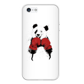 Чехол для iPhone 5/5S матовый с принтом Панда боксер в Петрозаводске, Силикон | Область печати: задняя сторона чехла, без боковых панелей | бамбук | бамбуковый медведь | бокс | боксерские | брызги | енот | животное | коала | красивый | красная книга | кунгфу | медведь | милый | мишка | очки | панда | перчатки | пот | прикол | прикольный