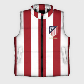 Мужской жилет утепленный 3D с принтом Атлетико Мадрид в Петрозаводске,  |  | atletico madrid | club | emblem | form | logo | soccer | spanish | атлетико мадрид | испанский | клуб | логотип | форма | футбольный | эмблема