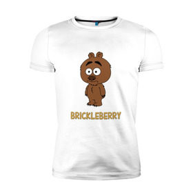 Мужская футболка премиум с принтом Malloy (Brickleberry) в Петрозаводске, 92% хлопок, 8% лайкра | приталенный силуэт, круглый вырез ворота, длина до линии бедра, короткий рукав | brickleberry | malloy