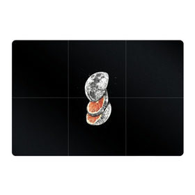 Магнитный плакат 3Х2 с принтом Луна дольками в Петрозаводске, Полимерный материал с магнитным слоем | 6 деталей размером 9*9 см | апельсин | грейпфрут | ломтики | цитрус