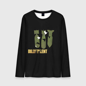 Мужской лонгслив 3D с принтом BILLY TALENT 3 в Петрозаводске, 100% полиэстер | длинные рукава, круглый вырез горловины, полуприлегающий силуэт | Тематика изображения на принте: aaron solowoniuk | afraid of heights | benjamin kowalewicz | billy talent | dead silence | ian michael d’sa | jonathan eric gallant | pezz | аарон соловонюк | альтернативный | бенджамин ковалевич | джонатан гэллант | иэн ди’сэй | канада