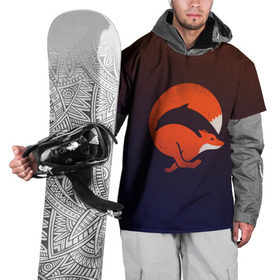 Накидка на куртку 3D с принтом Лисица и дельфин в Петрозаводске, 100% полиэстер |  | fox | два в одном | животное | зверь | красивая | лис | лиса | лисенок | лисица | лисичка | мех | патрикеевна | плутовка | прикольная | природа | рисунок | рыба | рыжая | рыжий цвет | сказка | хвост | хитрая