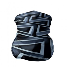 Бандана-труба 3D с принтом Треугольники в Петрозаводске, 100% полиэстер, ткань с особыми свойствами — Activecool | плотность 150‒180 г/м2; хорошо тянется, но сохраняет форму | 
