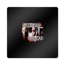 Магнит виниловый Квадрат с принтом Hollywood Undead 5 в Петрозаводске, полимерный материал с магнитным слоем | размер 9*9 см, закругленные углы | Тематика изображения на принте: 