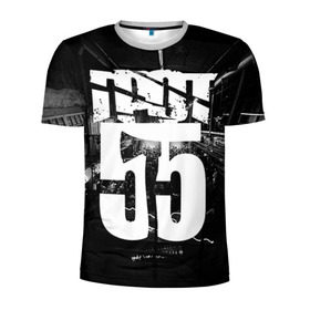 Мужская футболка 3D спортивная с принтом ГРОТ в Петрозаводске, 100% полиэстер с улучшенными характеристиками | приталенный силуэт, круглая горловина, широкие плечи, сужается к линии бедра | grot55 | rap | грот | рэп | хип хоп