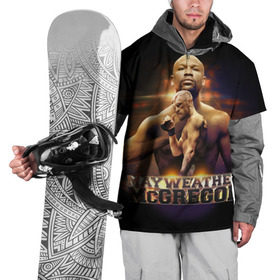 Накидка на куртку 3D с принтом Mayweather vs McGregor в Петрозаводске, 100% полиэстер |  | Тематика изображения на принте: конор макгрегор | флойд мейвезер