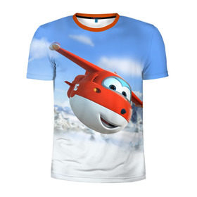 Мужская футболка 3D спортивная с принтом Супер крылья 1 в Петрозаводске, 100% полиэстер с улучшенными характеристиками | приталенный силуэт, круглая горловина, широкие плечи, сужается к линии бедра | 