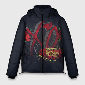 Мужская зимняя куртка 3D с принтом The Weeknd в Петрозаводске, верх — 100% полиэстер; подкладка — 100% полиэстер; утеплитель — 100% полиэстер | длина ниже бедра, свободный силуэт Оверсайз. Есть воротник-стойка, отстегивающийся капюшон и ветрозащитная планка. 

Боковые карманы с листочкой на кнопках и внутренний карман на молнии. | Тематика изображения на принте: the weeknd | викенд | тесфайе | уикенд