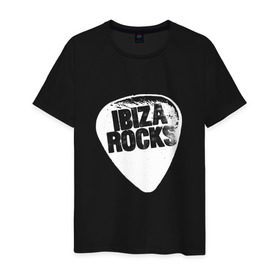 Мужская футболка хлопок с принтом Ibiza Rocks Black & White в Петрозаводске, 100% хлопок | прямой крой, круглый вырез горловины, длина до линии бедер, слегка спущенное плечо. | dj | ibiza | pink | rocks | вечеринка | гламур | диджей | дизайн | ибица | клуб | мода | остров | отпуск | пафос | путешествие | рок | стиль