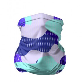 Бандана-труба 3D с принтом Fashion geometry в Петрозаводске, 100% полиэстер, ткань с особыми свойствами — Activecool | плотность 150‒180 г/м2; хорошо тянется, но сохраняет форму | 